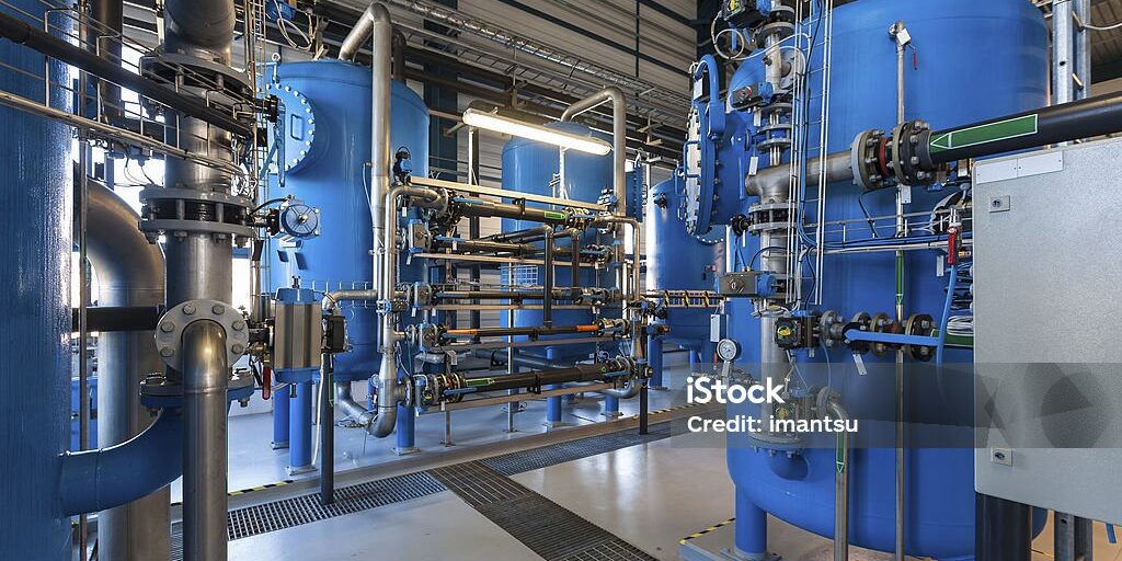 Industrial massive water filtering mechanism. Industrial massive water filtering mechanism.