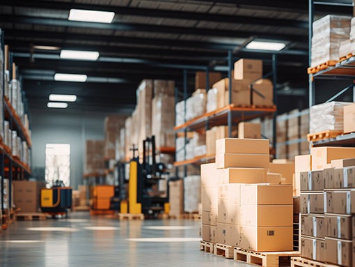 K-Tube warehouse storage for streamlined supply chain