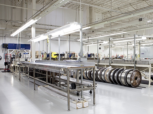 Custom tube manufacturing plant
